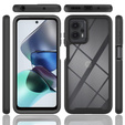 Чехол для Motorola Moto G13 / G23 4G, Shockproof, с пленкой, чёрный
