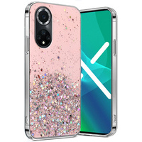 Чехол до Huawei Nova 9, Glittery, розовый