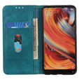 Чехол до Xiaomi Redmi Note 13 Pro 4G, Wallet Litchi Leather, зелёный