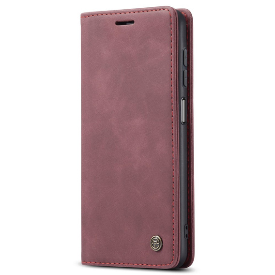 Чехол CASEME для Samsung Galaxy A04S / A13 5G, Leather Wallet Case, красный