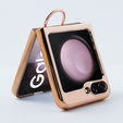 Чoхол до Samsung Galaxy Z Flip 5 5G, Electro Ring, рожевий