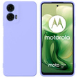 Чехол до Motorola Moto G24 / G24 Power / G04, Silicone Lite, фиолетовый