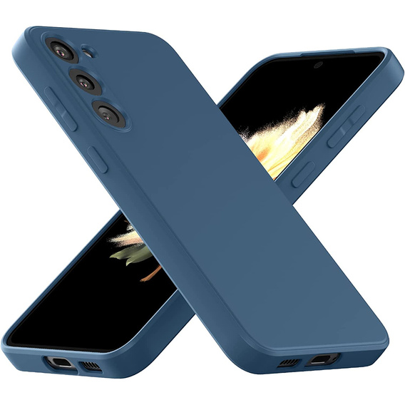 Чoхол до Samsung Galaxy S23 5G, Silicone Lite, темно-синій