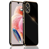 Чехол для Oppo A38 4G / Oppo A18 4G, Glamour CamShield, чёрный