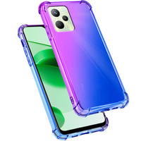 Чехол для Realme C35, Gradient Dropproof, Фиолетовый / синий