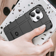 Чехол до Xiaomi Redmi 12 4G, Rugged Shield, чёрный