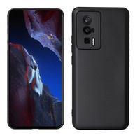 Тонкий корпус для Xiaomi Poco F5 Pro, Slim, чёрный