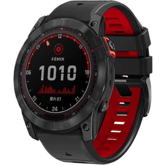 Силиконовый ремешок для Garmin Fenix 5X/6X/7X