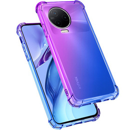 Чехол для Infinix Note 12 2023, Gradient Dropproof, Фиолетовый / синий