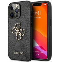 Чехол GUESS до iPhone 13 / 13 Pro, 4G Big Metal Logo, серый