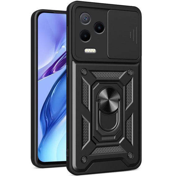 Чехол NOX Camera Slide Infinix Note 12 2023, CamShield Slide, чёрный