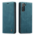 Чехол CASEME для Samsung Galaxy S21 FE, Leather Wallet Case, зелёный