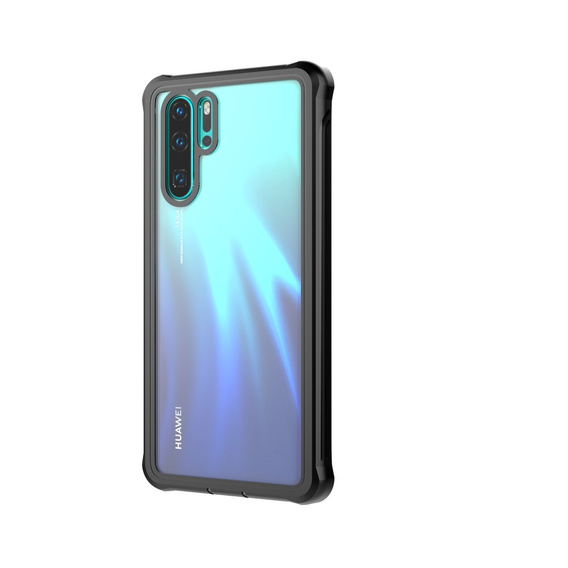 Чехол для Huawei P30 Pro, Shockproof, с пленкой, чёрный