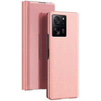 Чехол до Xiaomi 13T / 13T Pro / Redmi K60 Ultra, Clear View, розовый rose gold