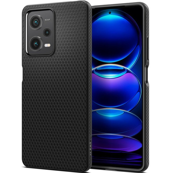 Чoхол Spigen до Xiaomi Redmi Note 12 Pro / Poco X5 Pro 5G, Liquid Air, чорний