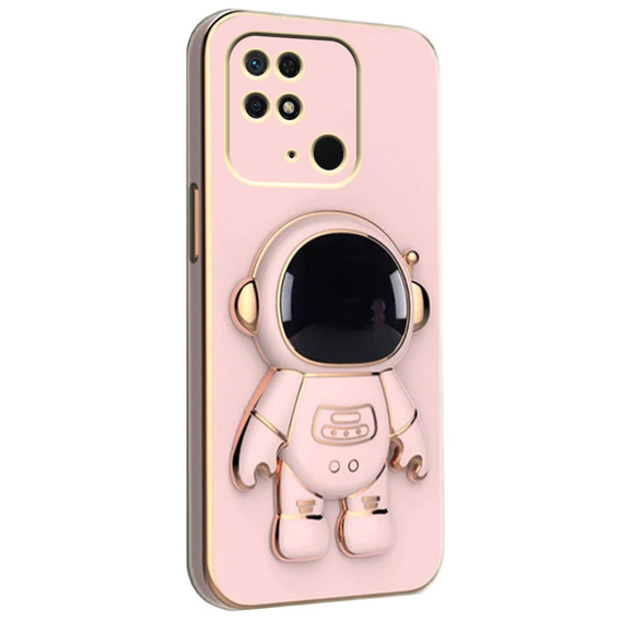 Чoхол до Xiaomi Redmi 10C, Astronaut, рожевий