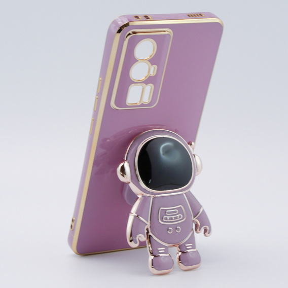 Чoхол до Xiaomi Poco F5 Pro, Astronaut, фіолетовий