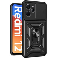 Чехол NOX Camera Slide Xiaomi Redmi 12, CamShield Slide, чёрный