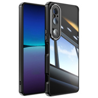 Чехол для Sony Xperia 1 VI, Fusion Hybrid, с защитой камеры, прозрачный / черный