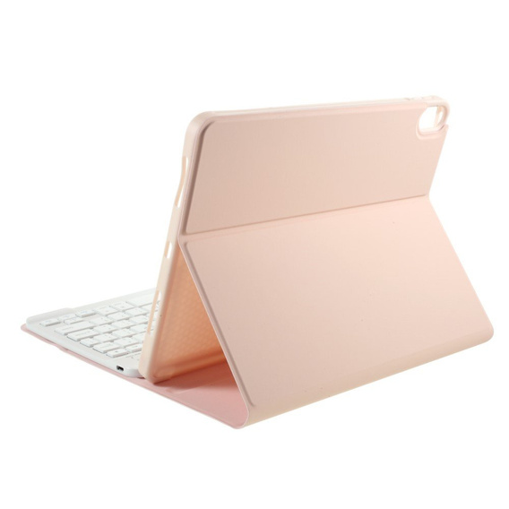 Чохол + клавіатура iPad Air 10.9 4 2020 / 5 2022, рожевий rose gold