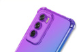 Чохол для Oppo Reno 12 Pro, Gradient Dropproof, Фіолетовий / синій