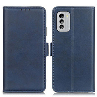 Откидной чехол для Nokia G60 5G, Wallet PU Leather Case, синий