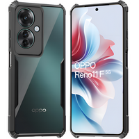 Чехол до Oppo Reno 11F 5G, AntiDrop Hybrid, чёрный