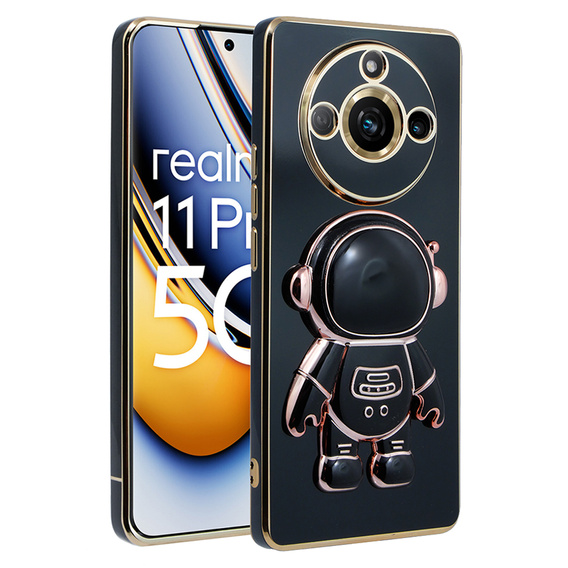 Чoхол до Realme 11 Pro / 11 Pro +, Astronaut, чорний