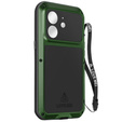 Чoхол Love Mei до iPhone 12 Mini, armored with glass, зелений