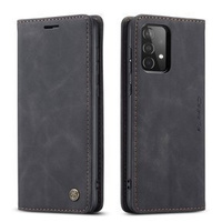 Чехол CASEME для Samsung Galaxy A52 / A52s, Leather Wallet Case, чёрный