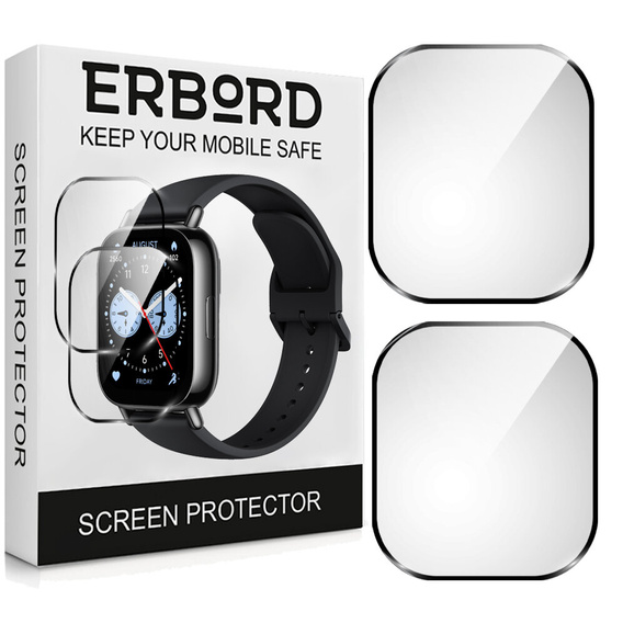 2x Гібридне скло ERBORD для Xiaomi Redmi Watch 5 Lite