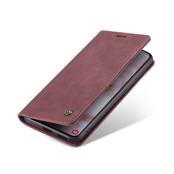 Чохол-сумка для Samsung Galaxy S22+ Plus 5G, Leather Wallet Case, червоний