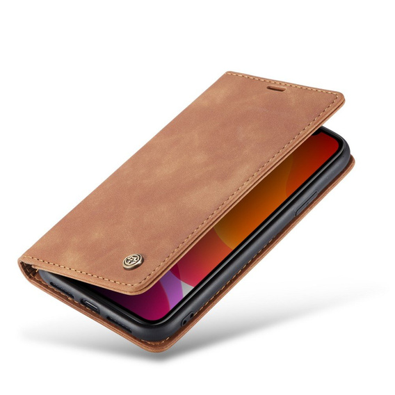 Чехол CASEME для iPhone 11, Leather Wallet Case, зелёный