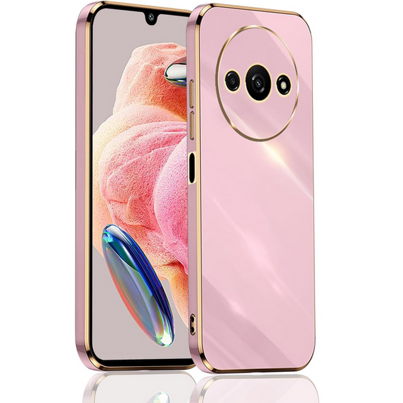 Чехол для Xiaomi Redmi A3, Glamour CamShield, фиолетовый