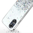 Чoхол до Oppo A17, Glittery, прозорий