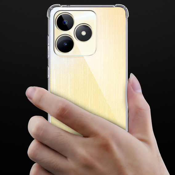 Чехол до Realme C53 4G, Dropproof, прозрачный