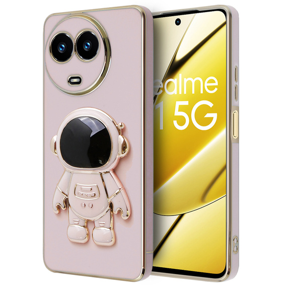 Чoхол до Realme 11 5G, Astronaut, рожевий