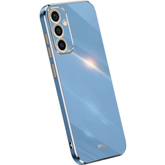 Чехол для Samsung Galaxy A35 5G, Glamour CamShield, синий