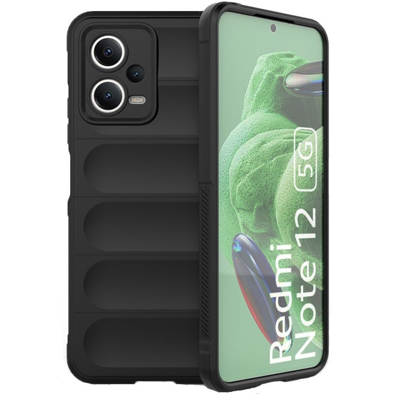 Чехол до Xiaomi Redmi Note 12 5G / POCO X5 5G, Gaming Shockproof, чёрный