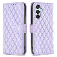 Откидной чехол для Samsung Galaxy M15 5G, Wallet, BINFEN COLOR, фиолетовый