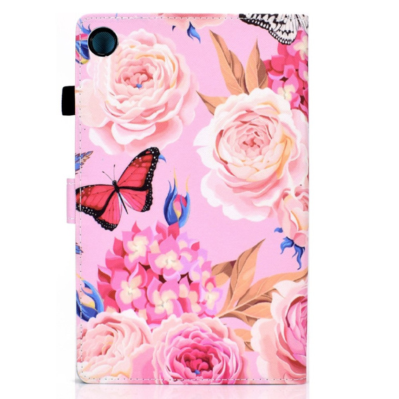 Чехол до Lenovo Tab M10 Plus 10.6 Gen 3 125F/128F, flowers and butterfly