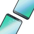 2x Загартоване скло для Huawei Y6 2018, ERBORD 9H Hard Glass на екрані