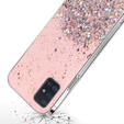 Чoхол до Samsung Galaxy A71 5G, Glittery, рожевий