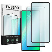 2x Закаленное стекло для Xiaomi 11T/11T Pro, ERBORD 3D на весь экран