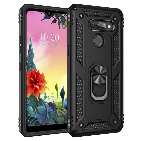 Броньований Чoхол до LG K50S, Nox Case Ring, чорний