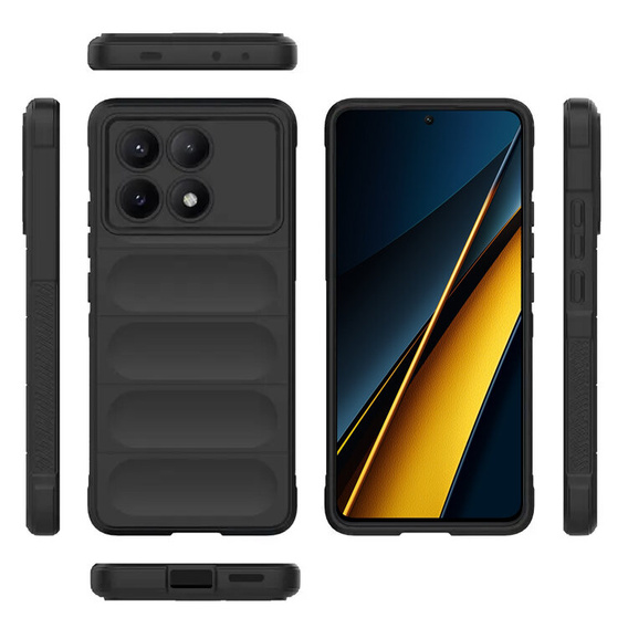 Чехол до Xiaomi Poco X6 Pro 5G, Gaming Shockproof, чёрный