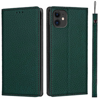 Шкіряний чохол для iPhone 11, ERBORD Grain Leather, зелений