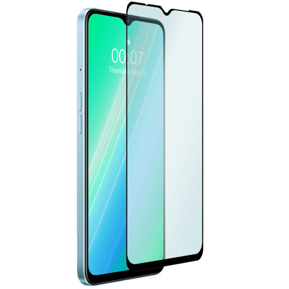 2x Загартоване скло для Oppo A78 5G, ERBORD 3D для всього екрану