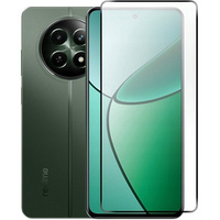 3D загартоване скло для Realme 12, чорний