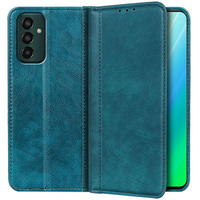 Чехол до Samsung Galaxy M13 4G, Wallet Litchi Leather, зелёный